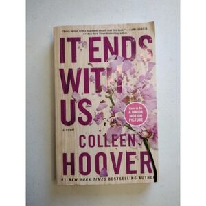 It Ends with Us by Colleen Hoover Paperback 2016 Romance Novel